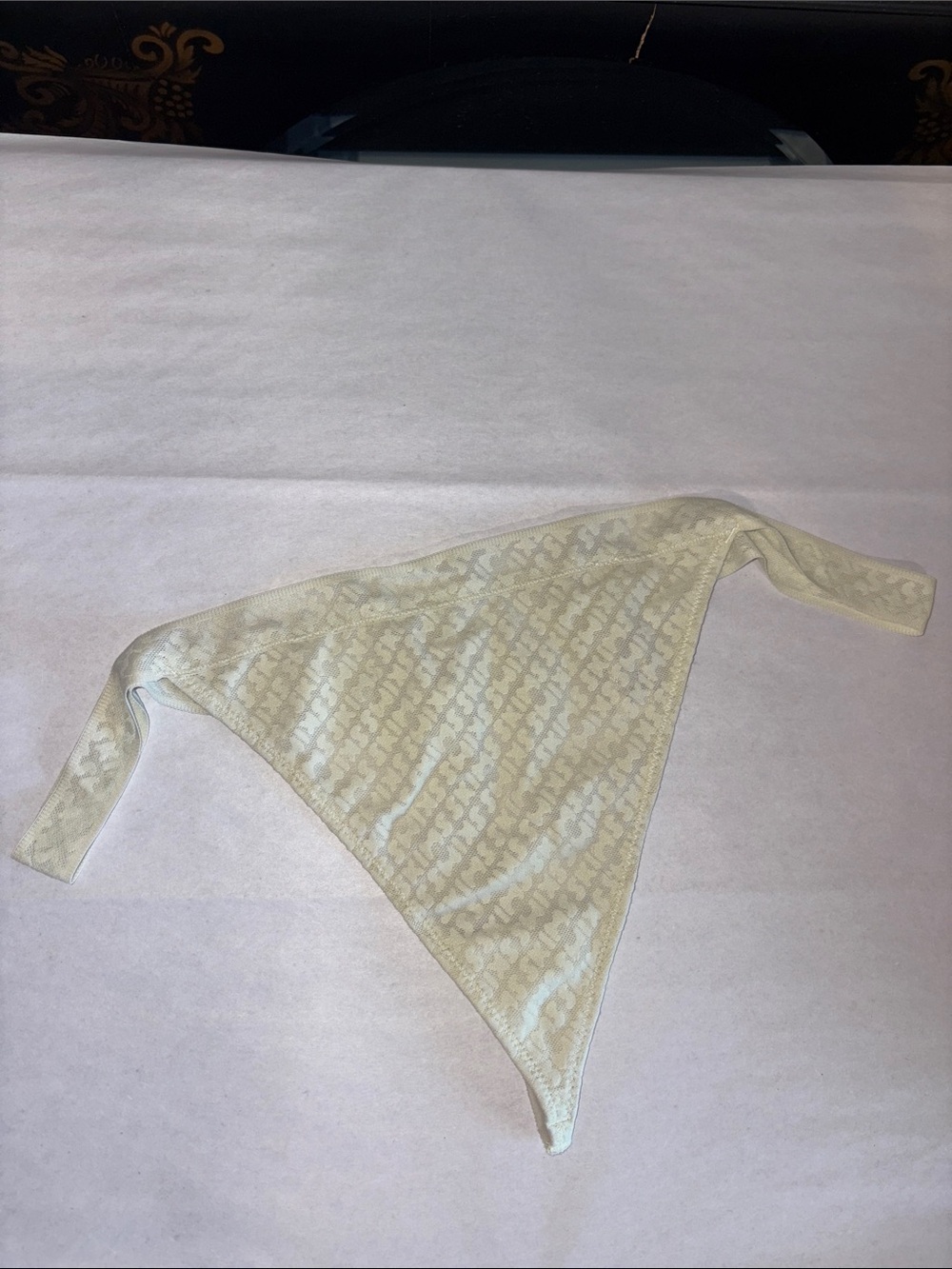 SKIMS Thong panties in cream 100% Cotton Gusset